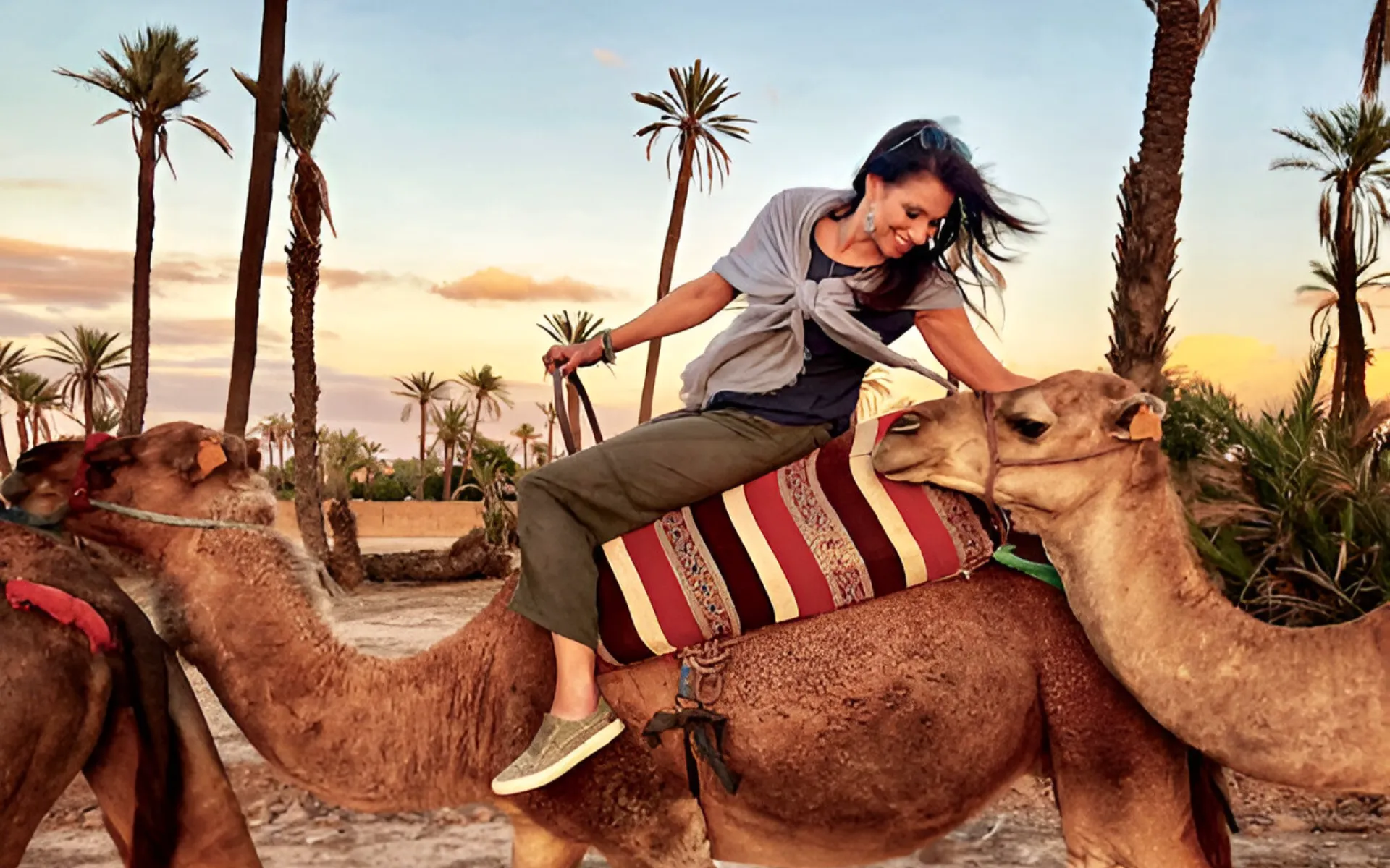 camel ride in marrakech