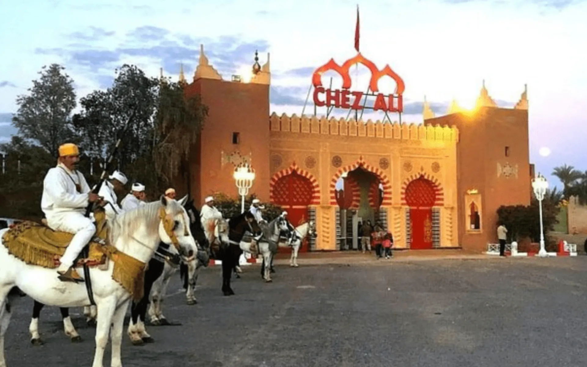 Evening at Ali's Fantasia Marrakech Show