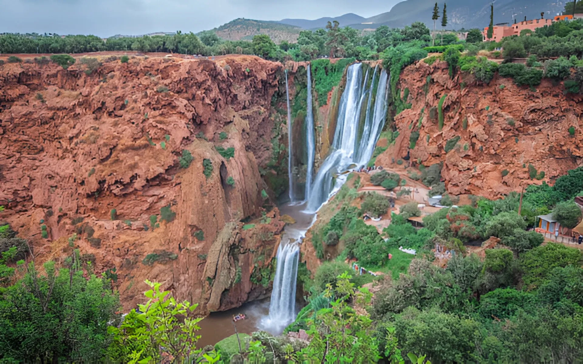 ouzoud waterfalls